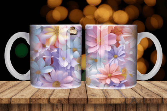 Download Summer Flower Watercolor Mug Tumbler - Summer flower watercolor Collection