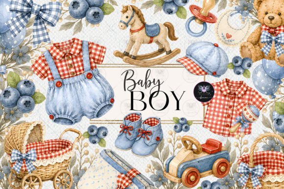 Download Baby Boy Berry Clipart Watercolor - Berry clipart Collection