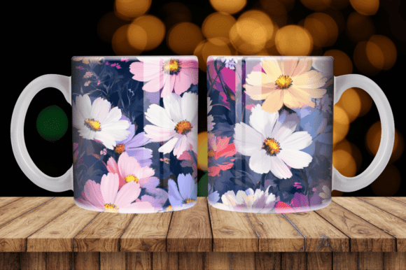 Download Summer Flower Watercolor Mug Tumbler - Summer flower watercolor Collection